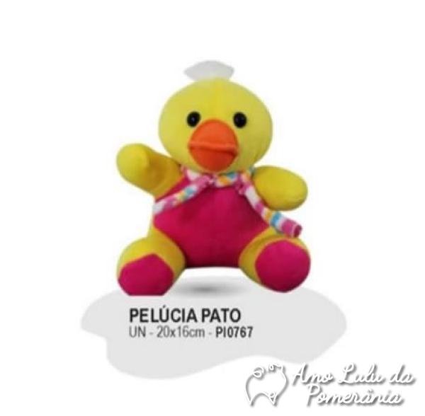 Pelúcia Pato 20 x 16 cm